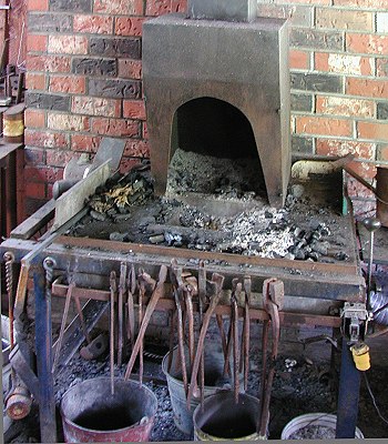 coal and charcoal forge
